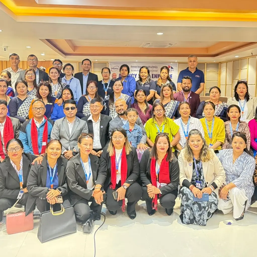 Reliable Life Insurance participants feedback after insurance sales training in Nepal