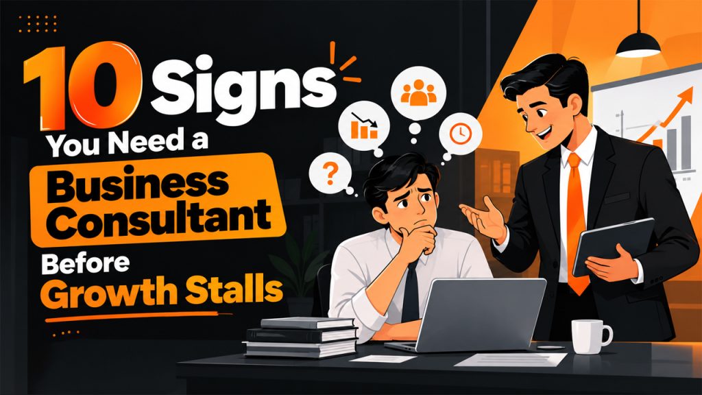 signs you need a business consultant