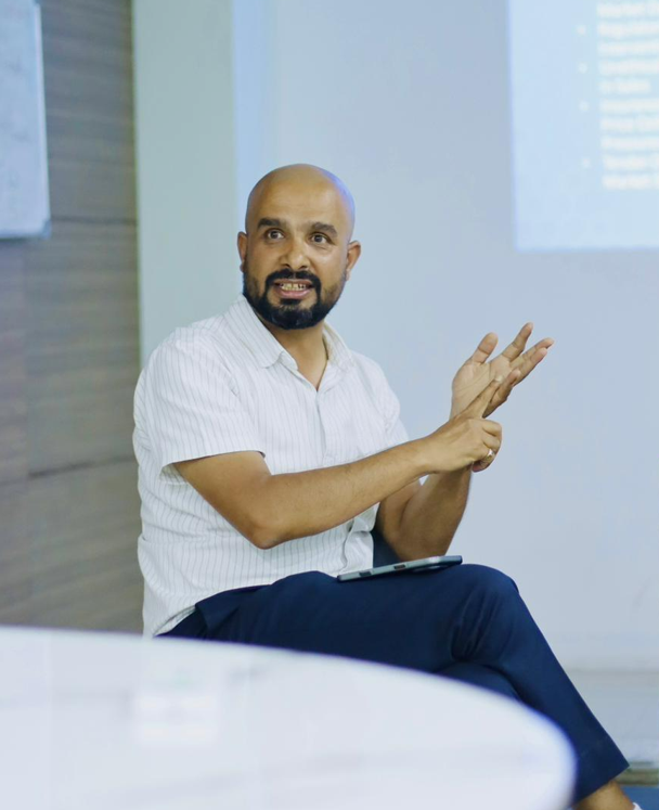 Diwakar Rijal discussing business strategy and sales growth in Nepal